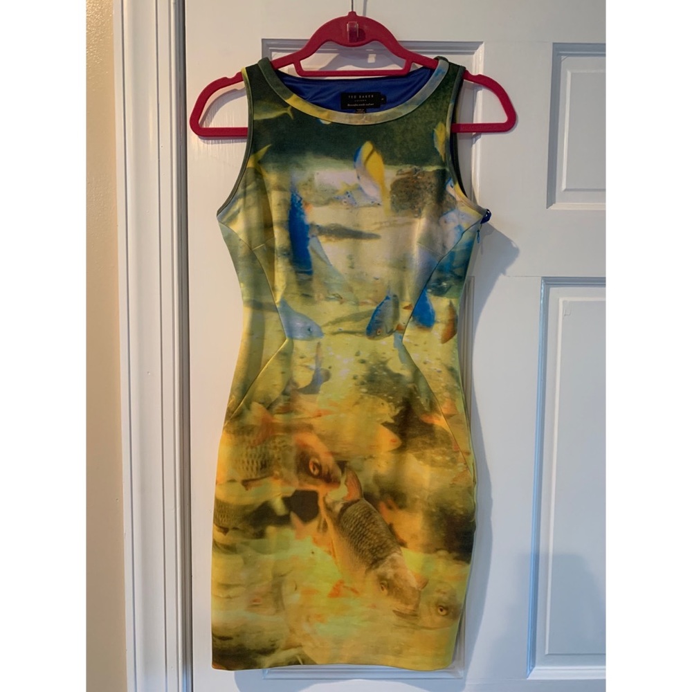 Ted Baker mini bodycon dress